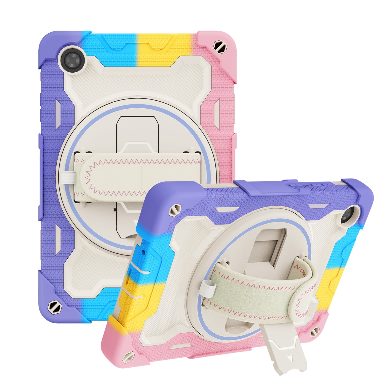 ELEHOLD Rugged Hybrid Case for Lenovo Tab M8 (3rd Gen) 8