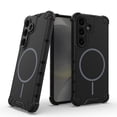 thumbnail image 1 of ELEHOLD Rugged Magnetic Case For Samsung Galaxy S23, Compatible With Mag-Safe Military Grade Shockproof Wireless Charging Protective Cover For Samsung Galaxy S23,Black, 1 of 9