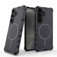 thumbnail image 1 of ELEHOLD Rugged Magnetic Case For Samsung Galaxy S25+, Compatible With Mag-Safe Military Grade Shockproof Wireless Charging Protective Cover For Samsung Galaxy S25+,Gray, 1 of 9