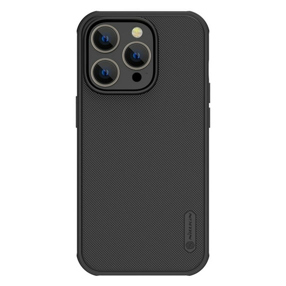 ELEHOLD Rugged Magnetic Case for iPhone 14 Pro 6.1 inch, Hybrid Rugged PC Soft TPU Slim Fit Non-Slip Shockproof Cover Compatible with MagSafe Wireless Charging,Black
