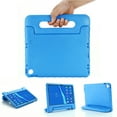 thumbnail image 1 of ELEHOLD Rugged Stand Case for Lenovo Tab M10 Plus (3rd Gen) 2022 Kids Friendly EVA Full Body Protective Handle Grip Kickstand Shockproof Case for Lenovo Tab M10 Plus (3rd Gen) 10.6 Inch,Blue, 1 of 9
