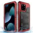 thumbnail image 1 of ELEHOLD Rugged Waterproof Case for iPhone 15 Pro Max with Built-in Screen Protector IP 68 Waterproof Heavy Duty  Military Grade Drop Protection Shockproof Full Body Case for iPhone 15 Pro Max,Red, 1 of 7