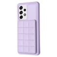 thumbnail image 1 of ELEHOLD for Samsung Galaxy A13 4G Card Holder Back Case with Pockets, Premium PU Leather ID Cash Credit Slots Magnetic Kickstand Flip Folio Slim Hard Protective Cover, purple, 1 of 7