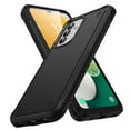 thumbnail image 1 of ELEHOLD for Samsung Galaxy A13 5G 2021 Fit Case, Military-Grade Dual Layer Raised Frame Screen & Camera Lens Protective Armor Hybrid PC+TPU Anti-Drop Shockproof Slim Rugged Case,Black, 1 of 8