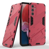 ELEHOLD for Samsung Galaxy A13 5G Armor Rugged Case with Hidden Kickstand PC Back   TPU Bumper Anti-Fall Drop Resistant Shockproof Lightweight Hybird Case for Samsung Galaxy A13 5G 6.5 inch, Rose