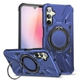 thumbnail image 1 of ELEHOLD for Samsung Galaxy A14 5G Case Heavy Duty Rugged Cover with 360° Rotation Foldable Ring Kickstand Support Magnetic Car Mount Mag Safe Charging Compatible Shockproof Protective Case,blue, 1 of 1