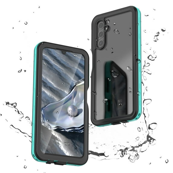 ELEHOLD for Samsung Galaxy A14 5G Case, IP68 Waterproof Dustproof Shockproof Case with Built-in Screen Protector, Full Body Protective Clear Cover for Galaxy A14 5G,Blue
