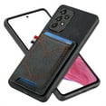 thumbnail image 1 of ELEHOLD for Samsung Galaxy A14 5G, Wallet Phone Case,Slim Leather Shockproof Lens Protector with Card Slot Anti-Scratch Case Cover,Support Magnetic Car Mount, black, 1 of 8