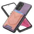 thumbnail image 1 of ELEHOLD for Samsung Galaxy A14 5G, Wallet Phone Case,Slim Leather Shockproof Lens Protector with Card Slot Anti-Scratch Case Cover,Support Magnetic Car Mount, purple, 1 of 8