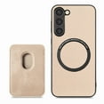 thumbnail image 1 of ELEHOLD for Samsung Galaxy A16 5G Magnetic Wallet Case with Detachable Back Card Holder Fiber Texture Design Full Body Protective Slim Shockproof Samsung Galaxy A16 5G Case,Khaki, 1 of 6