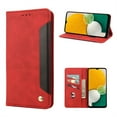 thumbnail image 1 of ELEHOLD for Samsung Galaxy A33 5G Flip Wallet Case, Slim Shockproof Premium Vintage PU Leather Magnetic Closure Built-in Card Holders Kickstand Function Wallet Purse Case,red, 1 of 8