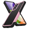 thumbnail image 1 of ELEHOLD for Samsung Galaxy A52/A52s 5G 2021 Fit Case, Military-Grade Dual Layer Raised Frame Screen & Camera Lens Protective Armor Hybrid PC+TPU Anti-Drop Shockproof Slim Rugged Case,Pink, 1 of 8