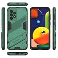 thumbnail image 1 of ELEHOLD for Samsung Galaxy A73 5G Armor Rugged Case with Hidden Kickstand PC Back + TPU Bumper Anti-Fall Drop Resistant Shockproof Lightweight Hybird Case for Samsung Galaxy A73 5G 6.7 inch, Green, 1 of 6