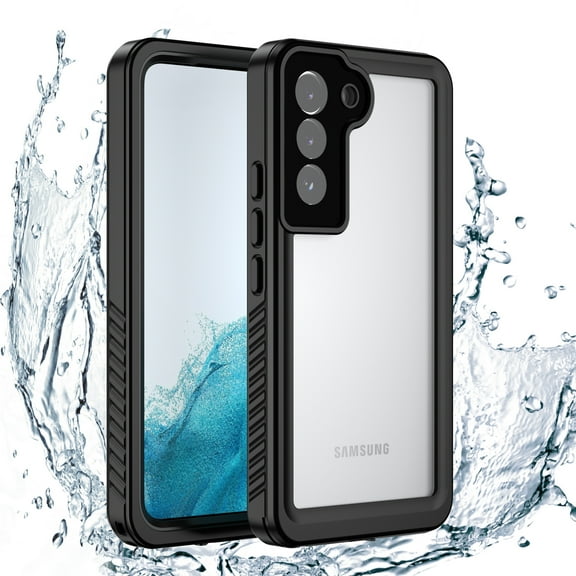 ELEHOLD for Samsung Galaxy S20 FE 5G Waterproof Case, Built-in Screen Protector Support Wireless Charging 360? Full Body Protection 12 FT Military Grade Anti-Drop Shockproof Rugged Case, Black