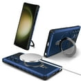 thumbnail image 1 of ELEHOLD for Samsung Galaxy S22 Plus Rugged Case, Magnetic Invisible Stand Military Drop Protection Cover, Compatible with MagSafe Shockproof Slim Matte Ring Holder Hard Phone Case, royalblue, 1 of 1
