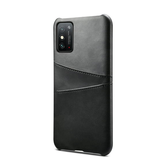 ELEHOLD for Samsung Galaxy S22 Ultra Case, Samsung Galaxy S22 Ultra Wallet Case with Credit Card Holder, Slim PU Leather Hard Card Pocket Back Cover Shockproof Protective Case,Black