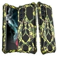 thumbnail image 1 of ELEHOLD for Samsung Galaxy S22 Ultra Rugged Metal Case,MIlitary Grade Drop Protection,Aluminium Alloy Back Cover Shockproof Case with 4-Corner Protection Screw Fixation for Samsung S22 UltraCamouflage, 1 of 11