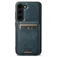 thumbnail image 1 of ELEHOLD for Samsung Galaxy S23 Leather Case Premium Leather Material with Magnetic Detachable Card Holder Compatible with MagSafe Charging Shockproof Slim Case&nbsp;for Samsung Galaxy S23,blue, 1 of 6