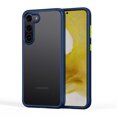 thumbnail image 1 of ELEHOLD for Samsung Galaxy S23 Plus/S23+ 6.6" Matte Clear Case, Slim Lightweight Hybrid Shockproof Support Wireless Charging Anti-Scratch Protective Case,Blue, 1 of 7