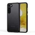 thumbnail image 1 of ELEHOLD for Samsung Galaxy S23 Plus/S23+ 6.6" Matte Clear Case, Slim Lightweight Hybrid Shockproof Support Wireless Charging Anti-Scratch Protective Case,Black, 1 of 7
