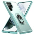 thumbnail image 1 of ELEHOLD for Samsung Galaxy S23 Ultra 6.8" Rugged Case 360 Rotating Metal Ring Stand Kickstand Function Support Magnetic Car Mount Holder Shockproof Protective Case,Green, 1 of 9