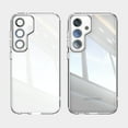 thumbnail image 1 of ELEHOLD for Samsung Galaxy S24+ Case,Camera Lens Protector Crystal Clear Non-Yellowing Shockproof Anti-Scratch Transparent Hard Back Slim Fit Case for Samsung Galaxy S24+,White, 1 of 6