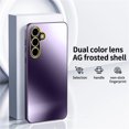 thumbnail image 1 of ELEHOLD for Samsung Galaxy S24 Case, Rugged Electroplated Matte Acrylic Ultra-Thin Frosted Shock-Absorbent Protective Phone Case with Camera Protection for Samsung Galaxy S24,Darkpurple, 1 of 6