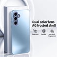 thumbnail image 1 of ELEHOLD for Samsung Galaxy S24 Plus Case, Rugged Electroplated Matte Acrylic Ultra-Thin Frosted Shock-Absorbent Protective Phone Case with Camera Protection for Samsung Galaxy S24 Plus,Blue, 1 of 6