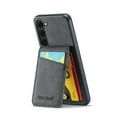 thumbnail image 1 of ELEHOLD for Samsung Galaxy S24 Plus Leather Wallet Case with Flip Back Card Slots Magnetic Button Kickstand Function Protective Shockproof Cover for Samsung Galaxy S24 Plus,Black, 1 of 7