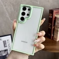 thumbnail image 1 of ELEHOLD for Samsung Galaxy S24 Ultra Clear Case,HD Transparent Clear Back Anti-Yellowing Cover with Camera Lens Frame Slim Fit Shockproof Samsung Galaxy S24 Ultra Protective Case,Matchagreen, 1 of 7