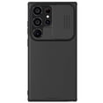 thumbnail image 1 of ELEHOLD for Samsung Galaxy S24 Ultra Rugged Hybrid Case, with Sliding Camera Lens Protector Rubber Bumper Non-Slip Protective Shockproof Case for Samsung Galaxy S24 Ultra, Black, 1 of 8
