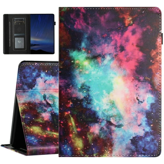 ELEHOLD for Samsung Galaxy Tab A 8.0 Case 2019, Galaxy Tab A 8 Inch (SM-T290/T295) Tablet Case with Card Slots, Multi-Angle Viewing Stand, Cute Pattern PU Leather Folio Flip Case,Galaxy