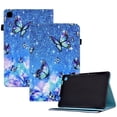 thumbnail image 1 of ELEHOLD for Samsung Galaxy Tab A7 Lite 8.7 (2021),Flip Leather Case Cover with Card Holders Adjustable Kickstand Anti-Slip Elastic Band Shockproof Full Protective Case for Tab A7 Lite,Butterfly, 1 of 9