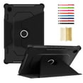 thumbnail image 1 of ELEHOLD for Samsung Galaxy Tab A8 10.5" 2022 Shockproof Rugged Flip Case Rotation Kickstand Function with Anti-Slip Strip Magnetic Heavy Duty Case X200/X205,Black, 1 of 15