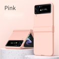 thumbnail image 1 of ELEHOLD for Samsung Galaxy Z Flip 5 Skin Friendly Case,Hinge Protection Slim Shockproof Lightweight Anti-Fingerprint Case Cover for Samsung Galaxy Z Flip5 2023,Pink, 1 of 7
