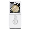 thumbnail image 1 of ELEHOLD for Samsung Galaxy Z Flip 6 Case,Skin-Friendly Full Body Protection 360 Degree Ring Kickstand Shockproof Slim Phone Case with Screen Protector for Samsung Galaxy Z Flip 6,White, 1 of 9