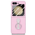 thumbnail image 1 of ELEHOLD for Samsung Galaxy Z Flip 6 Case,Skin-Friendly Full Body Protection 360 Degree Ring Kickstand Shockproof Slim Phone Case with Screen Protector for Samsung Galaxy Z Flip 6,Pink, 1 of 9