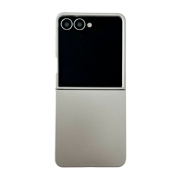 ELEHOLD for Samsung Galaxy Z Flip 7 2025 Case, Ultra Slim Thin Durable Matte Hard PC Shockproof Protective Phone Case Cover for Samsung Galaxy Z Flip 7, Silver