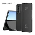 thumbnail image 1 of ELEHOLD for Samsung Galaxy Z Fold 4 2022 Folding Case, Luxury Plating Mirror Magnetic Hidden Kickstand Function Hinge Protection Shockproof Hybrid Cover Case for Z Fold4 5G 7.6 inch, Black, 1 of 9