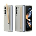 thumbnail image 1 of ELEHOLD for Samsung Galaxy Z Fold 4 Case with Built-in Screen Protector Free Stylus Pen & Pen Holder Full Body Protective Shockproof Cover for Samsung Galaxy Z Fold 4 5G,Gray, 1 of 1