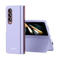 thumbnail image 1 of ELEHOLD for Samsung Galaxy Z Fold 4 Skin Feeling Case, Integrated Magnetic Suction Invisible Bracket Comfortable PC Anti-Drop Protection Shockproof Slim Fit Case for ZFold4 7.6 inch,Lavender, 1 of 6