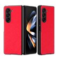 thumbnail image 1 of ELEHOLD for Samsung Galaxy Z Fold 5 2023 Leather Protective Case,Premium PU Leather Slim Lightweight Full Body Case Compatible with Galaxy Z Fold 5, Red, 1 of 8