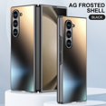 thumbnail image 1 of ELEHOLD for Samsung Galaxy Z Fold 5 Case, Rugged Electroplated Matte Acrylic Ultra-Thin Frosted Shock-Absorbent Protective Phone Case with Camera Protection for Samsung Galaxy Z Fold 5,Titaniumblack, 1 of 6