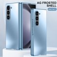 thumbnail image 1 of ELEHOLD for Samsung Galaxy Z Fold 5 Case, Rugged Electroplated Matte Acrylic Ultra-Thin Frosted Shock-Absorbent Protective Phone Case with Camera Protection for Samsung Galaxy Z Fold 5,Blue, 1 of 6