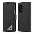 thumbnail image 1 of ELEHOLD for Samsung Galaxy Z Fold 5 Luxury Leather Wallet Case with Card Holders Magnetic Clasp Kickstand Function Shockproof Protective Cover for Samsung Galaxy Z Fold 5 2023,Black, 1 of 7