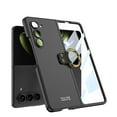 thumbnail image 1 of ELEHOLD for Samsung Galaxy Z Fold 5 Rugged Case with Metal Ring Holder Built in Screen Protector Hard PC Shockproof Full Body Protective Case for Samsung Z Fold 5,Black, 1 of 8