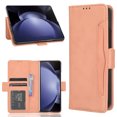 thumbnail image 1 of ELEHOLD for Samsung Galaxy Z Fold 6 Case, PU Leather Credit Card Slots Holder Flip Kickstand Magnetic Shockprood Protective Full Body Phone Case for Samsung Galaxy Z Fold 6,Pink, 1 of 9