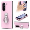thumbnail image 1 of ELEHOLD for Samsung Galaxy Z Fold 6 Case,Skin-Friendly Full Body Protection 360 Degree Ring Kickstand Shockproof Slim Phone Case with Screen Protector for Samsung Galaxy Z Fold 6,Pink, 1 of 11