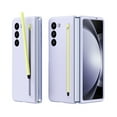 thumbnail image 1 of ELEHOLD for Samsung Galaxy Z Fold 7 Case with Built-in Screen Protector Free Stylus Pen & Pen Holder Full Body Protective Shockproof Cover for Samsung Galaxy Z Fold 7 5G,Purple, 1 of 7