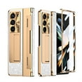 thumbnail image 1 of ELEHOLD for Samsung Galaxy Z Fold5 Luxury Glitter Case,with Built-in Screen Protector Hinge Protection Full Body Shockproof Protective Case Compatible with Wireless Charging for Galaxy Z Fold5,Silver, 1 of 7